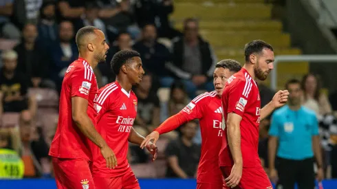 Jogadores do Benfica. Foto: Imago