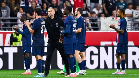Luis Enrique rendido ao talento de João Neves. Foto: Imago.