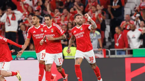 Benfica festeja frente ao Gil Vicente. Foto: Imago