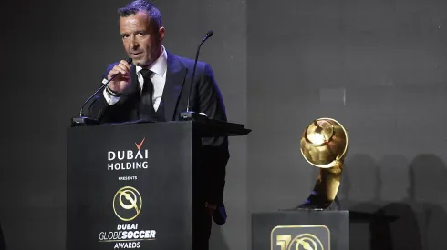 Jorge Mendes nos Globe Soccer Awards. Foto: Imago