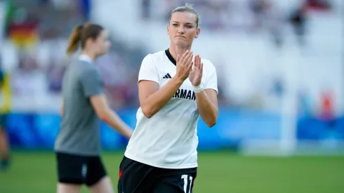 Alexandra Popp nos Jogos Olímpicos de 2024. Foto: Imago