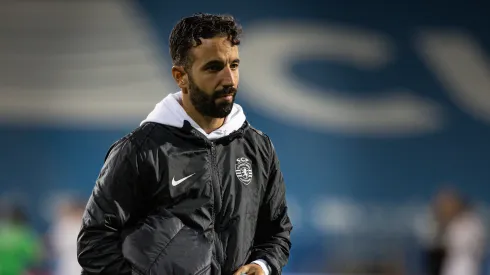 Rúben Amorim fez a antevisão ao jogo com o PSV. Foto: Imago