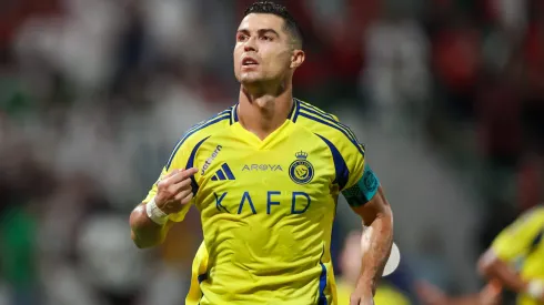 Cristiano Ronaldo festeja golo pelo Al Nassr. Foto: Getty Images