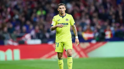 Yeremi Pino em campo com a camisola do Villarreal. Foto: Imago