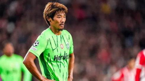 Morita em ação na Champions League. Foto: Imago