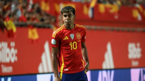 Lamine Yamal dispensado da seleção espanhola. Foto: Imago