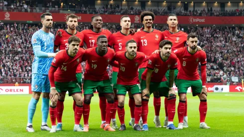 Portugal em formação para a Nations League. Foto: Imago