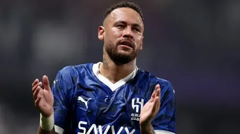 Neymar regressou ao relvado pelo Al Hilal. Foto: Getty Images
