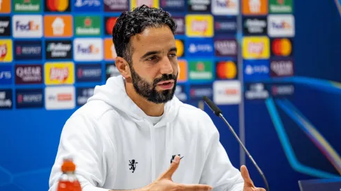 Rúben Amorim fez a antevisão ao jogo com o Sturm Graz. Foto: Imago