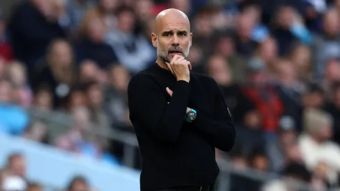 Pep Guardiola, treinador do Manchester City. Foto: Imago