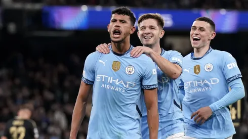 Matheus Nunes foi elogiado por Guardiola após primeiro golo na Champions. Foto: Imago