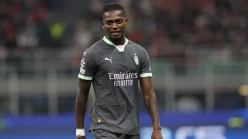 Rafael Leão contra o Club Brugge na Champions League. Foto: Imago