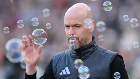 Rebentou a bolha: Erik Ten Hag foi despedido do Manchester United. Foto: Imago