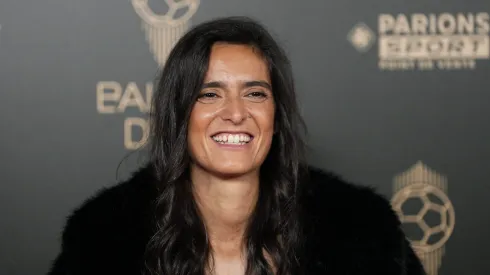 Filipa Patão na 68.ª cerimónia da Bola de Ouro. Foto: Imago.