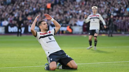 Diogo Dalot destacou igualmente a "mentalidade" de Rúben Amorim. Foto: Imago