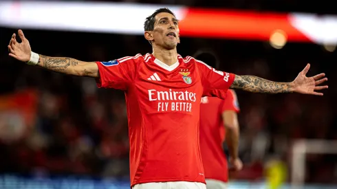 Di Maria será um dos nomes principais em campo para tentar desbloquear o Farense x Benfica. Foto: Imago