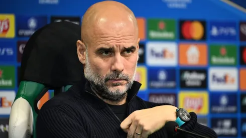 Pep Guardiola, treinador do Manchester City. Foto: Imago
