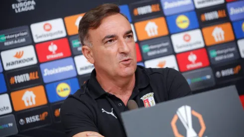 Carlos Carvalhal quer regressar às vitórias na Europa League. Foto: Imago