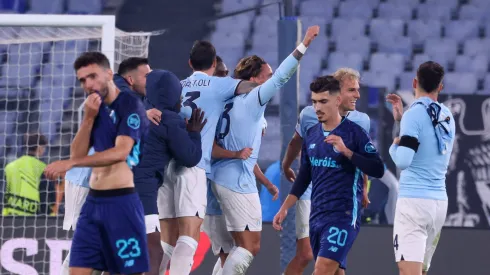 Lazio festeja vitória contra o FC Porto. Foto: Imago