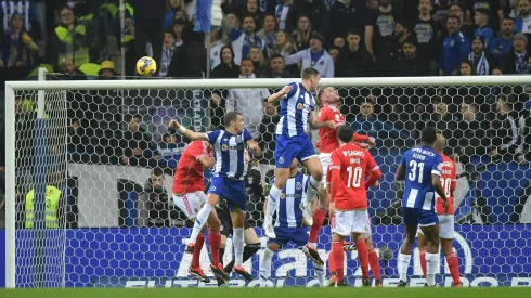 O clássico entre Benfica e Porto já começa "a aquecer", antes do jogo. Foto: Imago