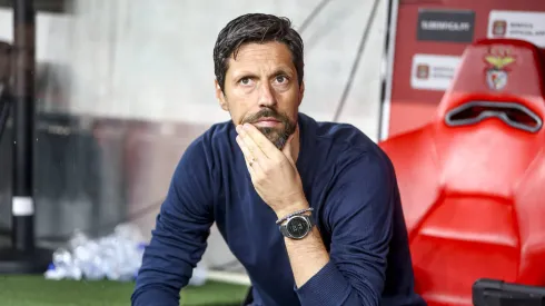 Vítor Bruno durante o jogo frente ao Benfica. Foto: Imago