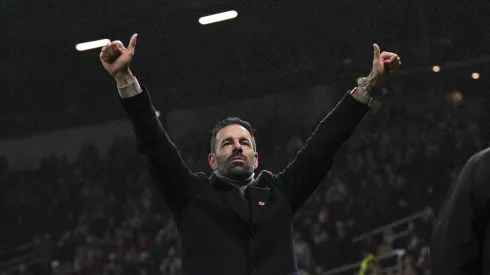 Van Nistelrooy foi treinador interino do Manchester United até chegar Ruben Amorim. Foto: Imago