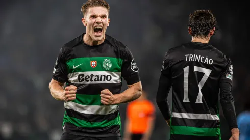 Viktor Gyökeres está a ser seguido por vários clubes. Foto: Imago.