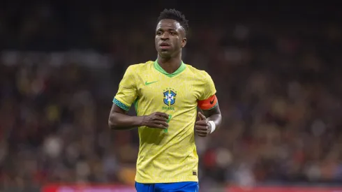 Vini Jr desperdiçou um penálti contra a Venezuela. Foto: Imago