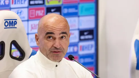Roberto Martínez fez a antevisão ao jogo com a Croácia. Foto: Imago