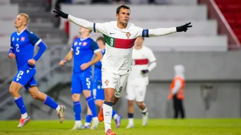 Henrique Araújo marcou golo diante da Eslováquia. Foto: Imago