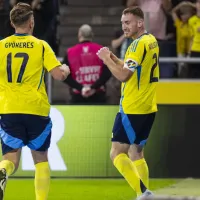 Póquer de Viktor Gyökeres destrói Azerbaijão de Fernando Santos