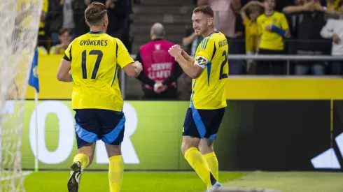 Gyökeres arrasou o Azerbaijão. Foto: Getty.