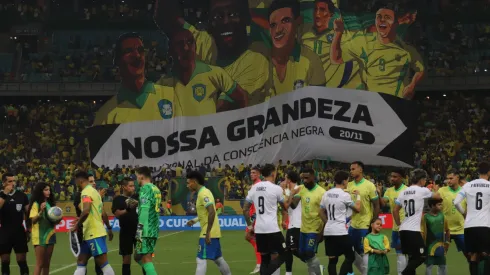 Ninguém se ficou "a rir" no Brasil x Uruguai. Foto: Imago