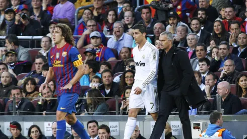Cristiano Ronaldo e José Mourinho estiveram juntos no Real Madrid. Foto: Imago