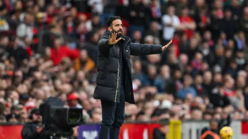 Ruben Amorim prepara o jogo com o Arsenal. Foto: Imago