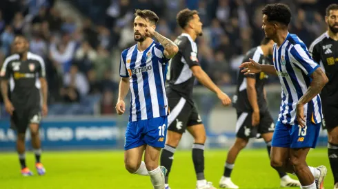 Fábio Vieira inaugurou o marcador ante o Casa Pia. Foto: Imago