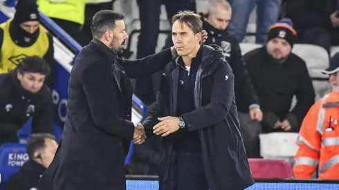 Leicester de Van Nistelrooy "tramou" o West Ham de Julen Lopetegui. Foto: Imago