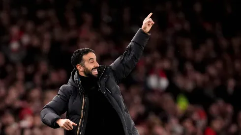 Ruben Amorim, treinador do Manchester United. Foto: Imago