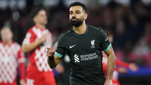 Salah marcou o golo da vitória contra o Girona. Foto: Imago