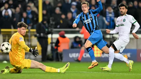 Casper Nielsen fez o golo do triunfo do Club Brugge. Foto: Imago.