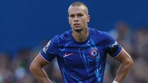 Mudryk com a vida complicada no Chelsea. Foto: Imago