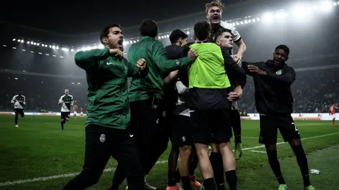 Harder e Gyökeres salvaram o Sporting. Foto: Twitter SCP.
