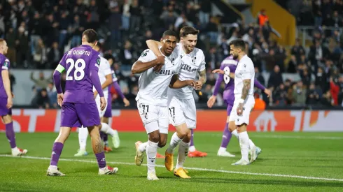O Vitória SC sai da fase de liga da Conference como a segunda melhor equipa da prova. Foto: Imago