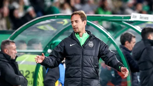 João Pereira, treinador do Sporting. Foto: Imago