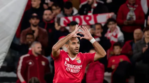 Pavlidis inaugurou o placar para o Benfica frente ao Estoril. Foto: Imago