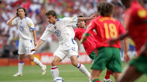 Bugaev em ação frente a Portugal na Euro 2004. Foto: Imago