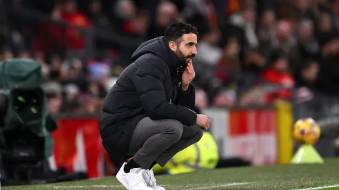 Ruben Amorim, treinador do Manchester United. Foto: Getty Images