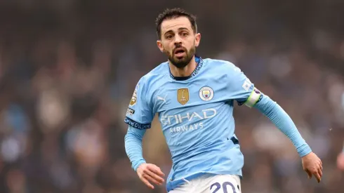 Bernardo Silva, médio do Manchester City. Foto: Getty Images