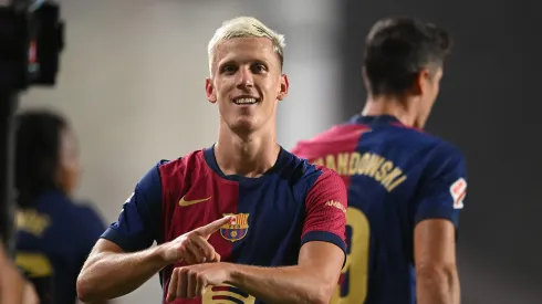 Dani Olmo, jogador do Barcelona. Foto: Getty Images
