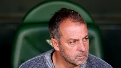 Hansi Flick, treinador do Barcelona. Foto: Getty Images